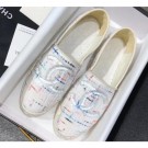 Replica Chanel Tweed and PVC Espadrilles G34819 White 2019 AQ02775