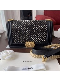 Best 1:1 Chanel Boy Chanel Handbag A67086 Black 2019 Collection AQ02847