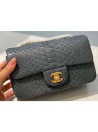 Best Imitation Chanel Python Classic Flap Small Bag A1116 09 AQ01321