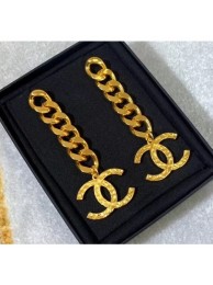 Best Quality Chanel Gold Metal Earrings 30 2020 Collection AQ04231