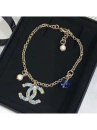 Best Quality Replica Chanel Gradual CC Bracelet Blue 2019 Collection AQ02650