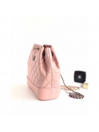 Chanel Aged Calfskin Gabrielle Small Backpack Bag A94485 Light Pink AQ02946