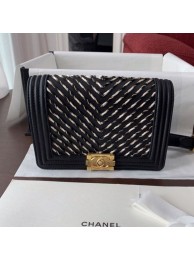 Chanel Boy Waist Bag AS0093 Black 2019 Collection AQ02969