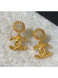 Chanel Brass Crystal Earrings 57 2020 Collection AQ00580