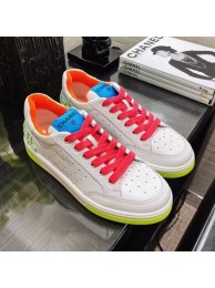 Chanel Calfskin Sneakers G35934 White/Pink 2020 Collection AQ02744