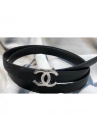 Chanel CC Belt 15mm Width Black 2018 AQ01365