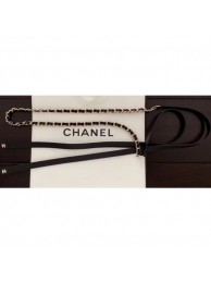 Chanel Chain and Leather Belt Black/Gold 2019 Collection Belt AQ02656