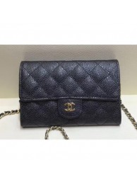 Chanel Classic Clutch with Chain WOC Bag A84512 Grained Calfskin Black/Gold 2018 AQ01521