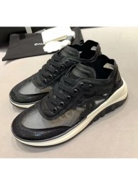 Chanel Classic Mesh Sneaker Black 2020 Collection AQ01487