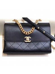 Chanel Coco Luxe Small Flap Bag A57086 Black 2018 AQ03051
