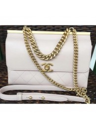 Chanel Coco Luxe Small Flap Bag A57086 White 2018 AQ02917