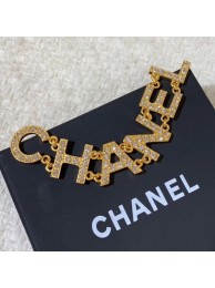 Chanel Crystal Logo Brooch 61 2020 Collection AQ00660