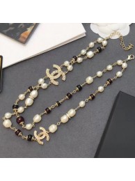 Chanel Crystal Pearl Long Necklace 05 2019 Collection AQ00555