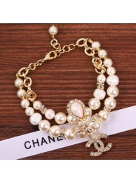 Chanel Double Pearl Bracelet AB1655 2019 Collection AQ03136