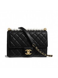 Chanel Flap Bag AS0585 Black AQ02142