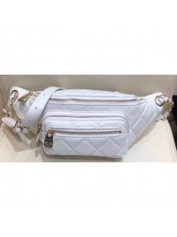 Chanel Iridescent Pearl Caviar Grained Calfskin Waist Bag AS0556 White 2019 AQ02658