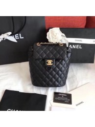 Chanel Lambskin Quilting Small Backpack Black 2019 AQ02989