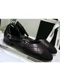 Chanel Mary Janes G36048 Lambskin Black 2020 AQ01534