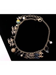 Chanel Metal & Glass Pearls Anklet AB0983 2019 AQ02751