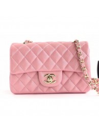 Chanel Pearl Caviar Calfskin Small Classic Flap Bag A1116 Pink AQ01480