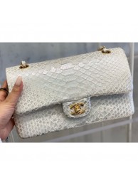 Chanel Python Classic Flap Medium Bag A1112 32 AQ03313