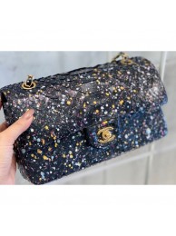 Chanel Python Classic Flap Medium Bag A1112 36 AQ02183