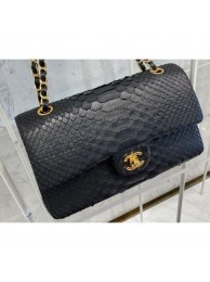 Chanel Python Classic Flap Medium Bag A1112 45 AQ00944