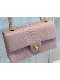 Chanel Python Classic Flap Medium Bag A1112 50 AQ00991