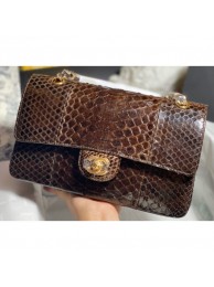 Chanel Python Classic Flap Medium Bag A1112 51 AQ00750