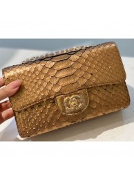 Chanel Python Classic Flap Small Bag A1116 01 AQ03684