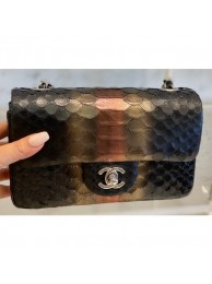 Chanel Python Classic Flap Small Bag A1116 05 AQ02704