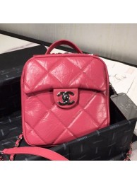 Chanel Quilted Vintage Leather Camera Case Bag AS1323 Pink 2020 Collection AQ03897