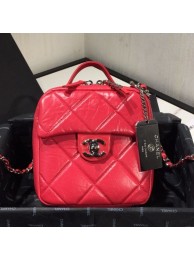 Chanel Quilted Vintage Leather Camera Case Bag AS1323 Red 2020 Collection AQ03830