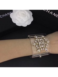 Chanel Resin Snowflake Cuff Bracelet 2019 Collection AQ03199