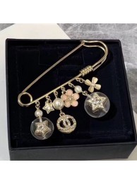 Chanel Resin Star Pearl Tassel Brooch 2019 Collection AQ03547