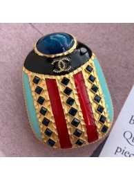 Chanel Resin Stones Beetle Brooch AB1996 2019 Collection AQ03933