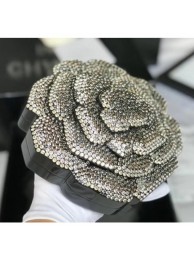 Chanel Resin/Strass Camellia Evening Bag A69841 Silver/Grey 2019 AQ01748