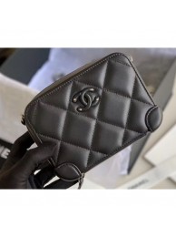 Chanel Square Leather Mini Box Bag Matte Hardware AP1132 Black 2020 AQ03517