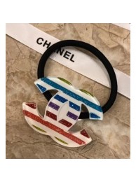 Chanel Stripe CC Hair Accessory White/Blue/Red/Green 2018 AQ03425