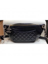 Chanel Waist Bag A57832 Black AQ00880