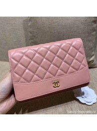 Chanel Wallet on Chain A88615 Pink Collection AQ03213