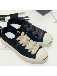 Chanel x Converse Asymmetry Laces Sneakers Navy Blue 2020 Collection AQ04040