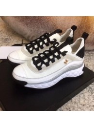 Cheap Chanel Calfskin Sneakers G35617 White 2019 Collection AQ01178