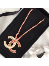 Cheap Chanel CC Necklace AB0124 Rosy 2019 Collection AQ02660