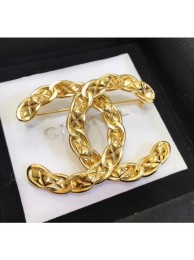 Fake Copy Chanel Brass CC Brooch 50 2020 Collection AQ03379