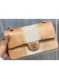 Fake Copy Chanel Python Classic Flap Medium Bag A1112 30 AQ02747