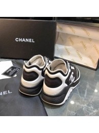 Fake Replica Chanel Mesh and Lycra Sneakers G34763 Black 2019 AQ02373