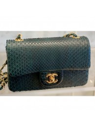 High Quality Chanel Python Classic Flap Small Bag A1116 08 AQ03593