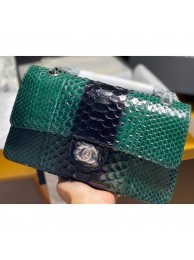 High Quality Replica Chanel Python Classic Flap Medium Bag A1112 53 AQ02031