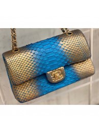 Imitation Chanel Python Classic Flap Medium Bag A1112 20 AQ03765